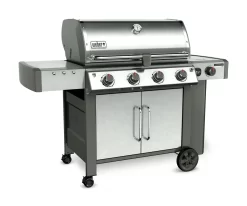 Küchengrill -Küchengrill weber 62004179 genesis II LX 4B EMEA SS left angle