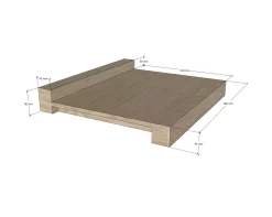 WWOO Designbeton-Outdoorküche Lennox -Küchengrill wwoo A0010 schra g oben ma e 3