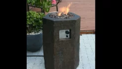 Gardenforma Gas Feuerstelle Tambora -Küchengrill xU1I38gSvdI